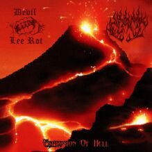 DEVIL LEE ROT / FLAME - Explosion of Hell (Splatter vinyl,Lim.100)