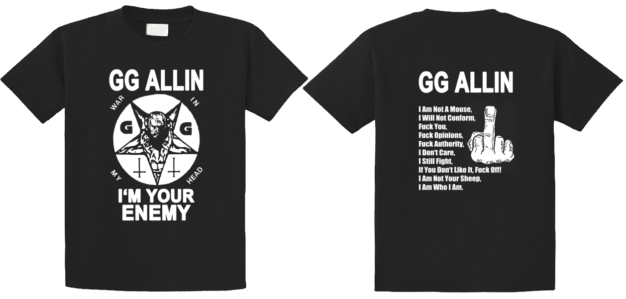 GG Allin - I'm Your Enemy