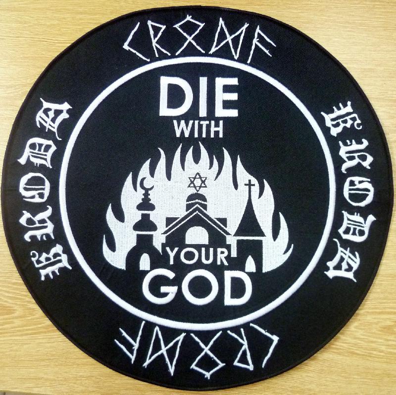 Kroda - Die with your God (Backpatch)