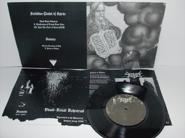 Forbidden Citadel of Spirits / Satanize - Split