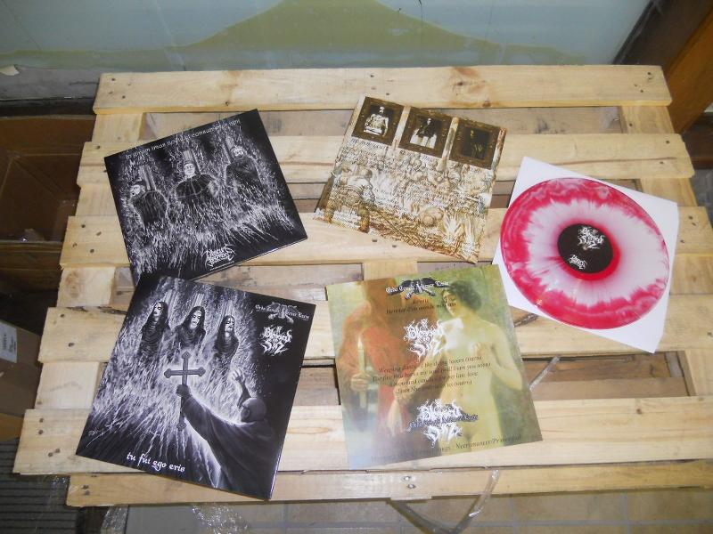Blessed In Sin/Ordo Templi Aeternae Lucis - Tu Fui Ego Eris (Coloured vinyl,Lim.100!!)