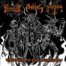 Nominon/Sabbat/Blaspherian - Trident Of The Macabre Split