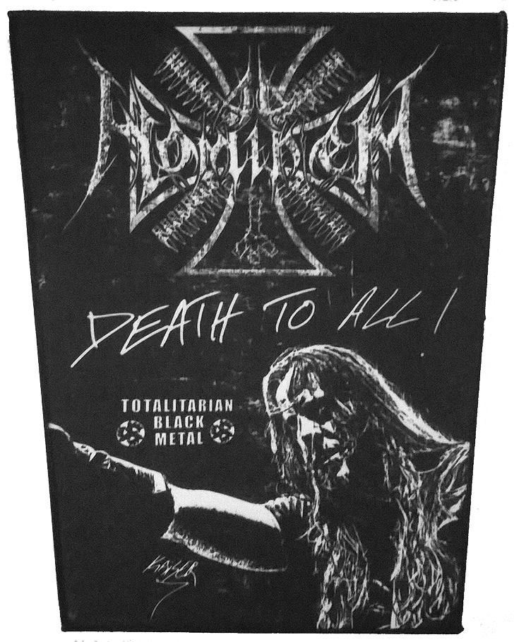Ad Hominem - Death To All   (Backpatch)