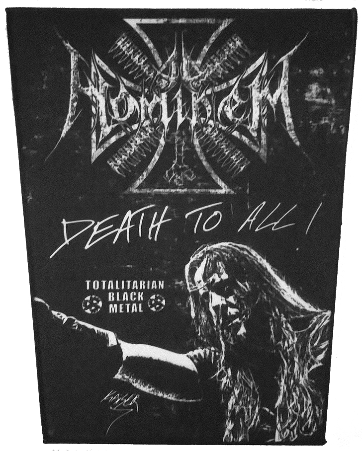 Ad Hominem - Death To All (Backpatch)