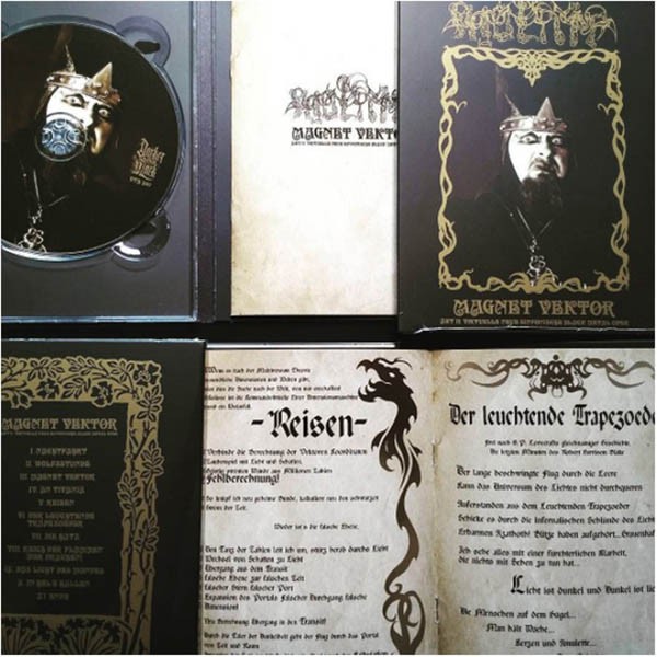 Mjlnir - Magnet Vektor - Akt II: Virtuelle Neue Sinfonische Black Metal Oper (A5 Digipak)