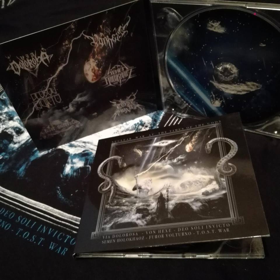 Via Dolorosa / Von Hexe / Deo Soli Invicto / Semen Holokhaoz / Furor Volturno / T.O.S.T. War - Nuclear War At The Times Of The Gods (Digipak)