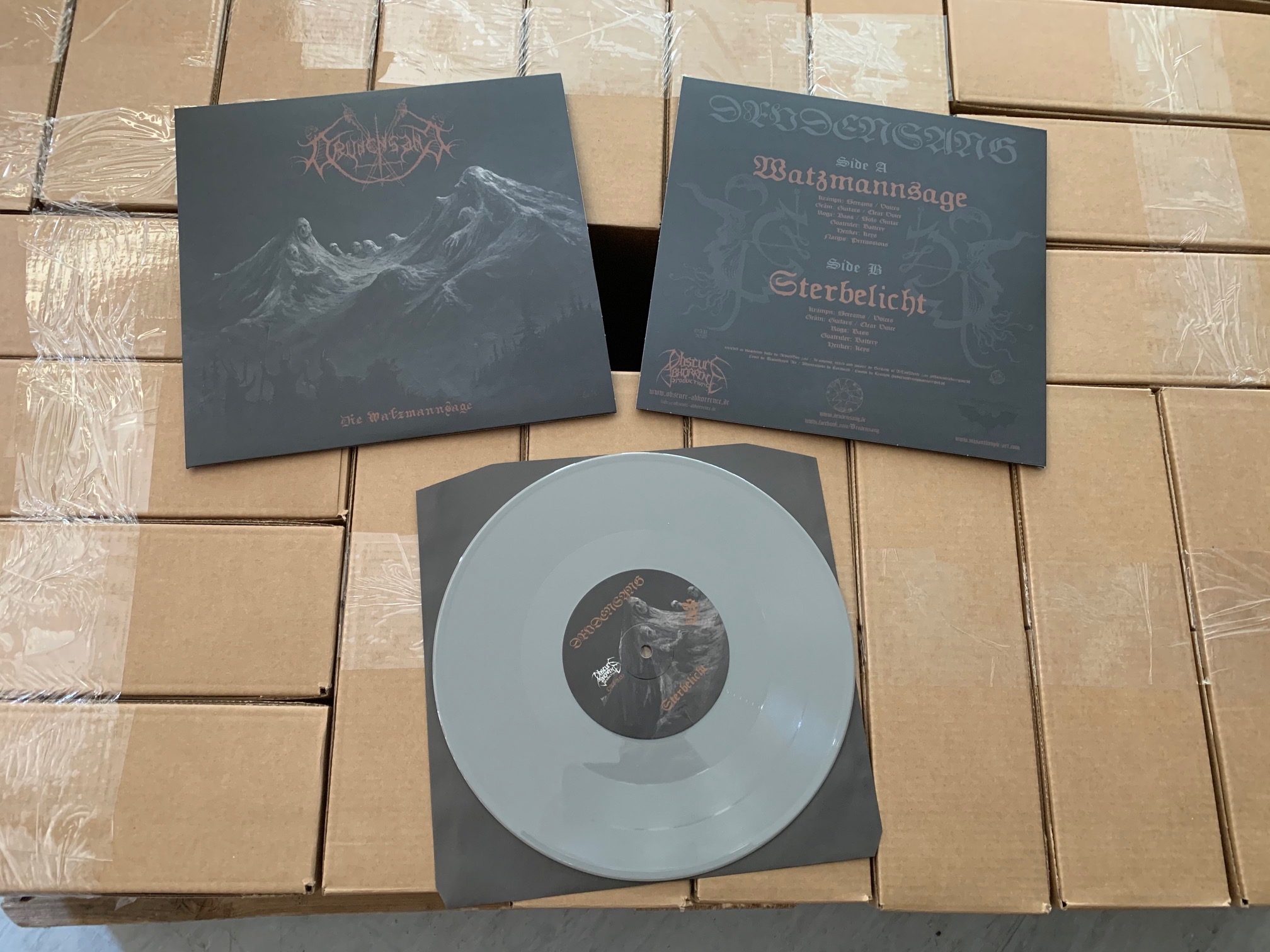 Drudensang - Watzmannsage (Grey vinyl!Lim.100!!!)
