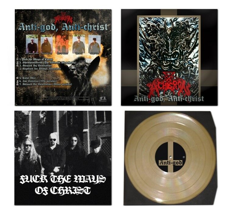 Acheron - Anti-God, Anti-Christ (Gold vinyl)