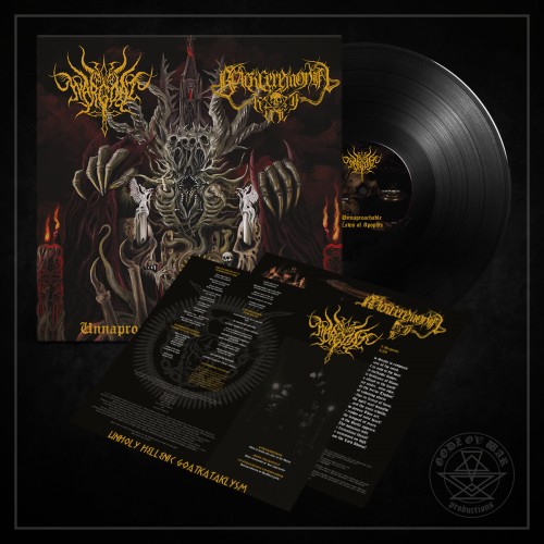 WARGOAT / BLACK CEREMONIAL KULT - Unapproachable Laws of the Abyss  (Lim.200)