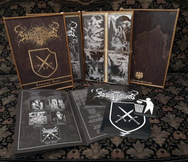 Sielunvihollinen - Loputon Viha - Wooden Tape Box Discography