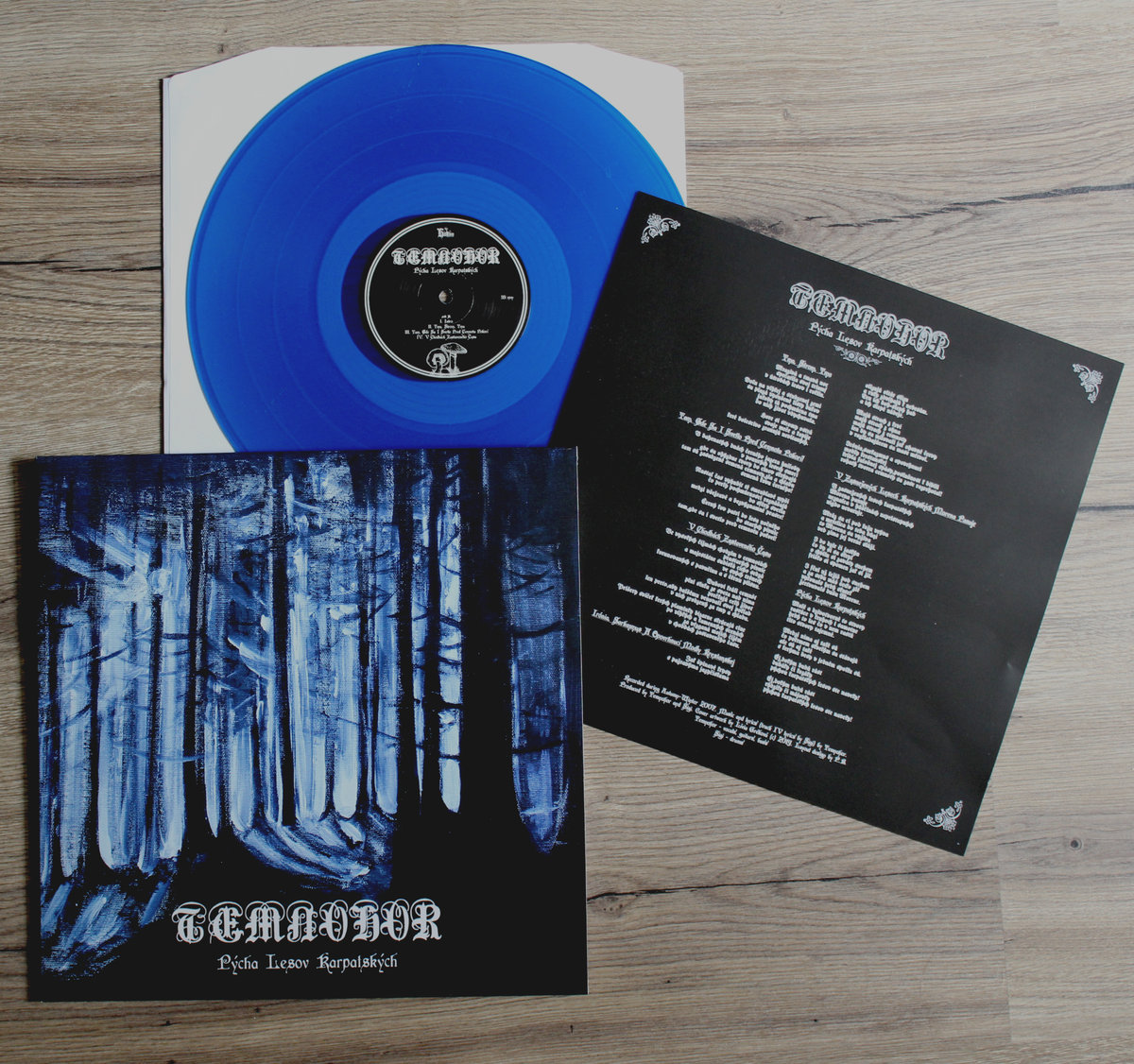 TEMNOHOR - Pýcha lesov karpatských (Blue vinyl)
