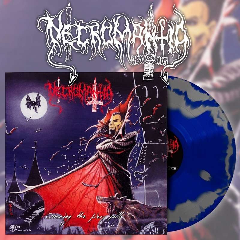NECROMANTIA - Crossing The Fiery Path (Swirl Vinyl)