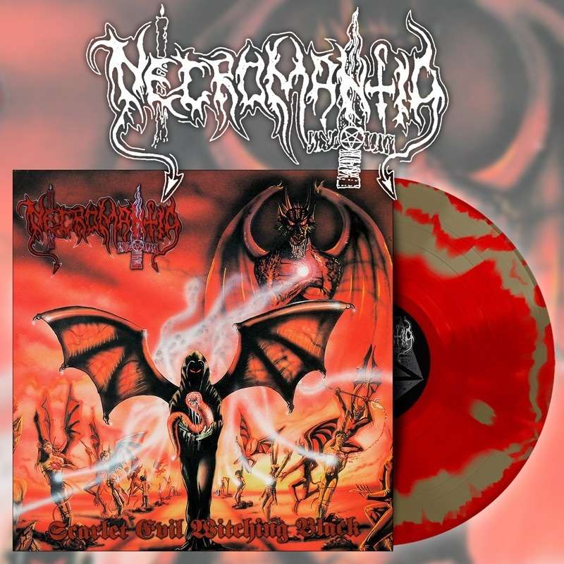 NECROMANTIA - Scarlet Evil Witching Black (Swirl Vinyl)