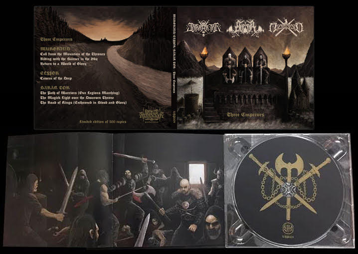MURGRIND / ELFFOR / BARAK TOR - Three Emperors (Digipack)