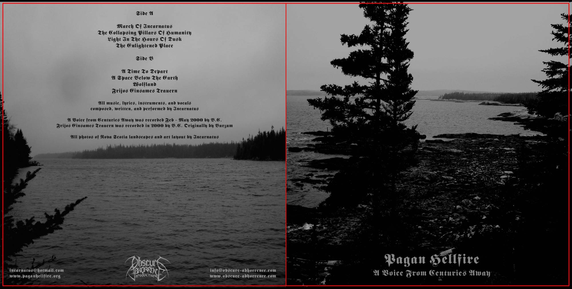 Pagan Hellfire-A Voice From Centuries Away