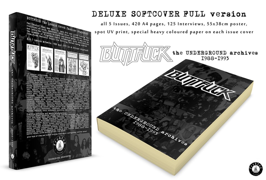 BUTTFUCK “The UNDERGROUND archives – 1988-1993” (Book,420 pages)