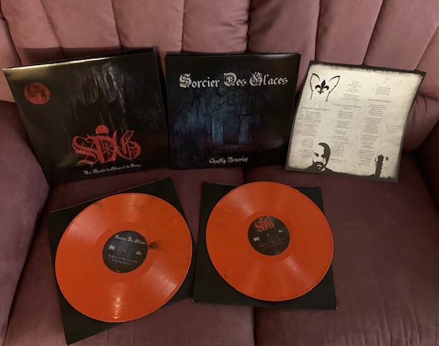 Sorcier Des Glaces - Un Monde de Glace et de Sang/Ghastly Memories (Double Orange marble vinyl,Lim.100 )