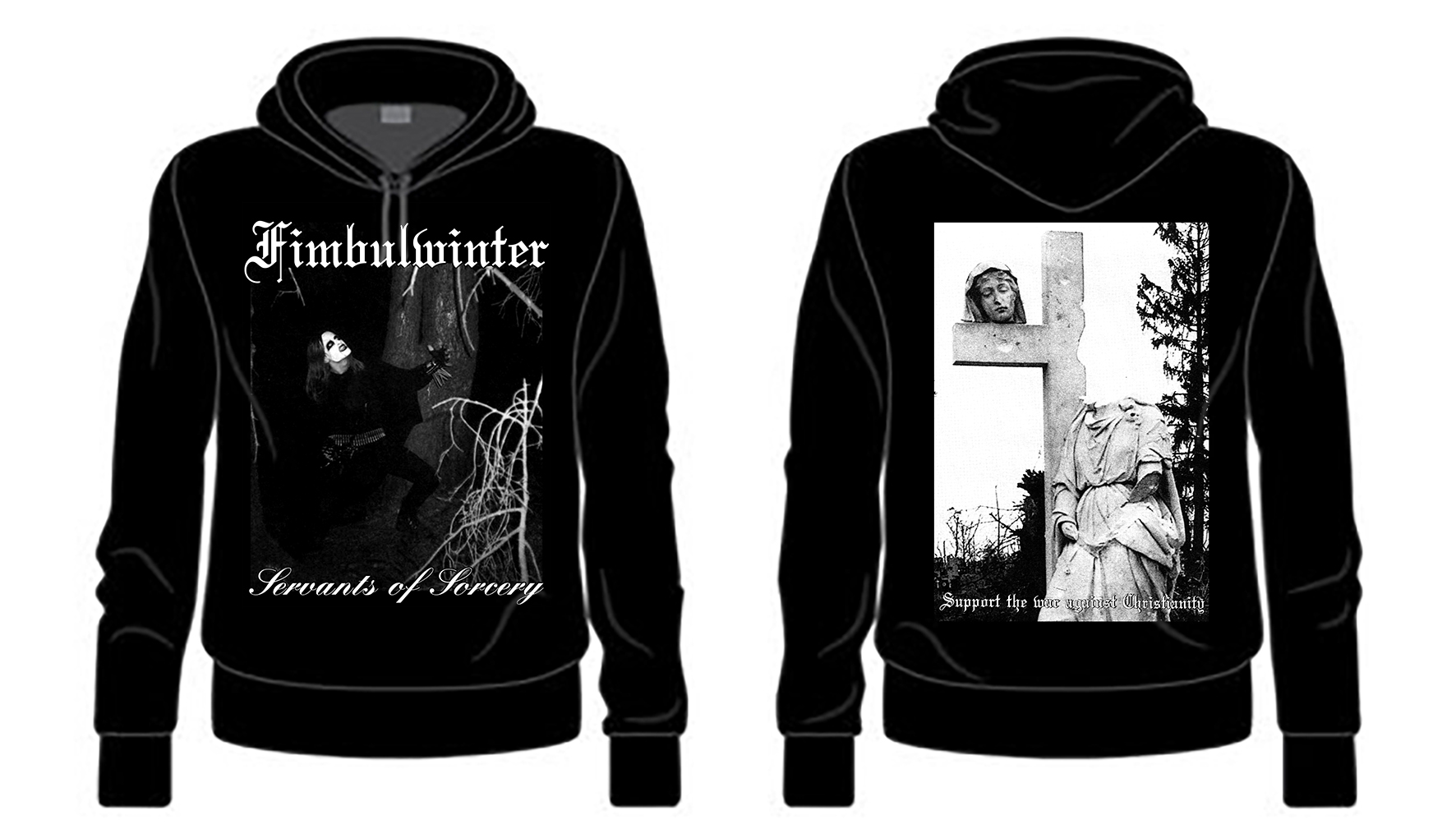 Fimbulwinter - Servants Of Sorcery  (Hooded Sweatshirt)