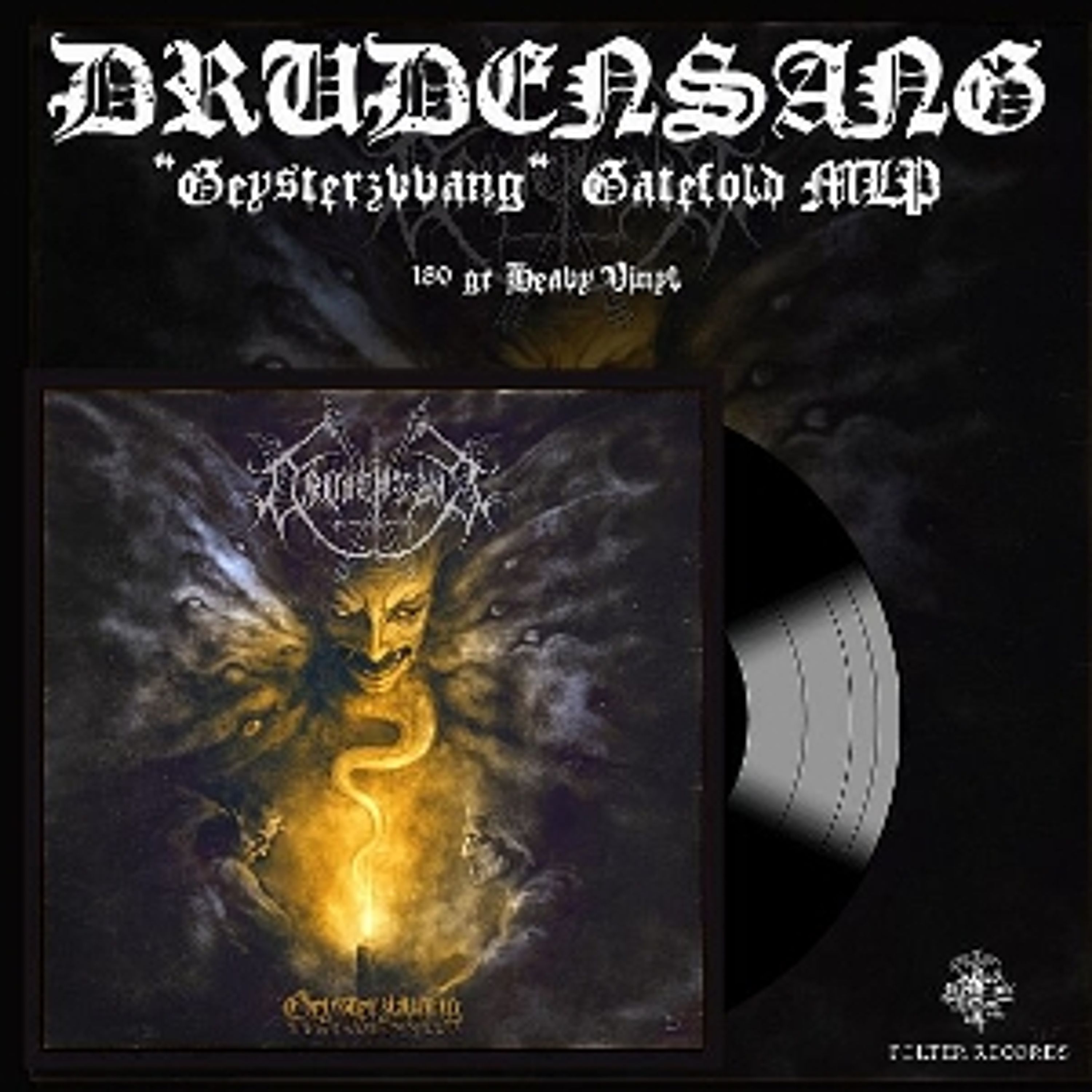 Drudensang - Geysterzvvang (Black vinyl)