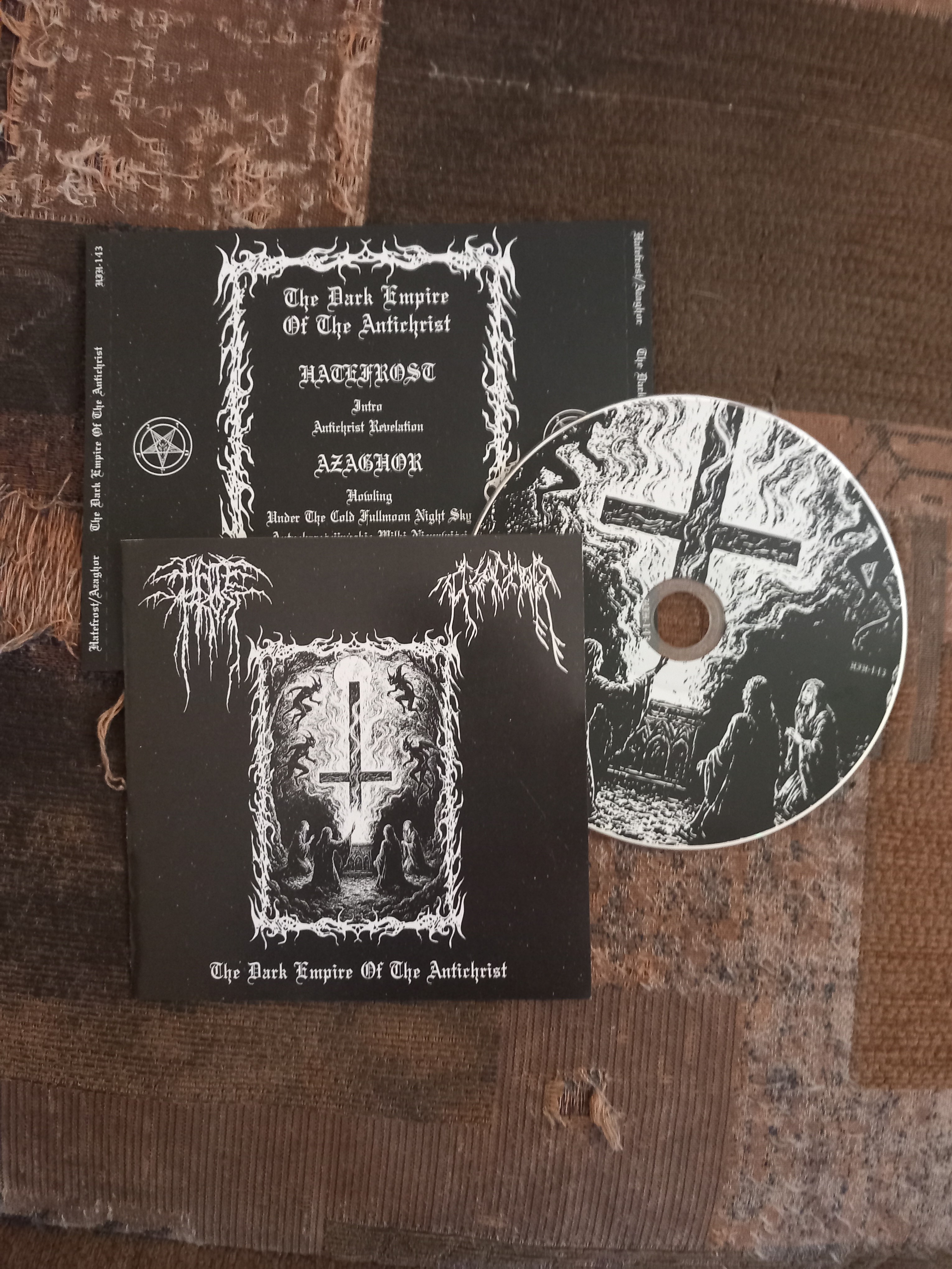Hatefrost  / Azaghor – The Dark Empire Of The Antichrist