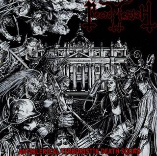 Necromessiah - Antiklerical Terroristik Death Squad (inverted cross digipack)