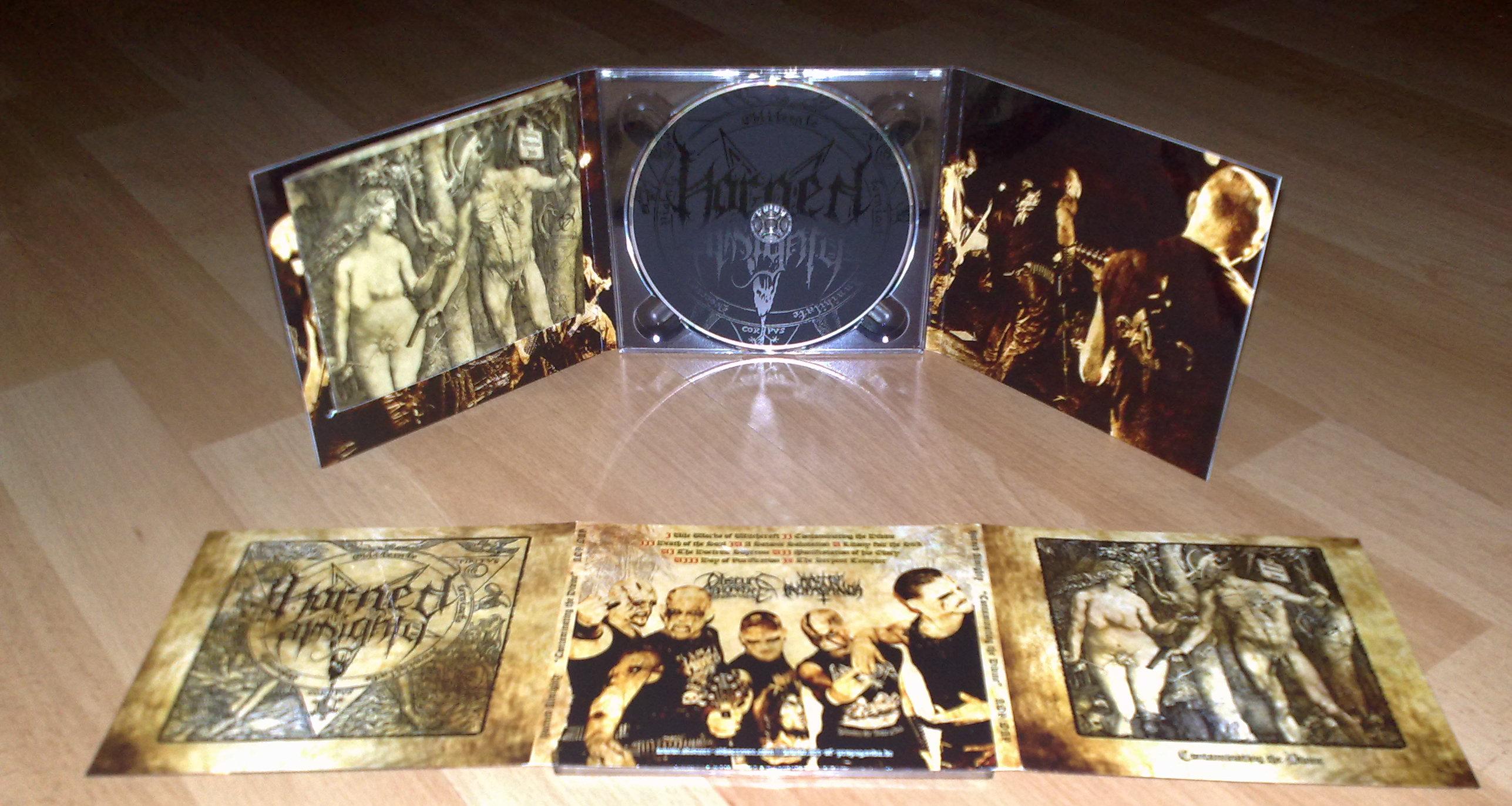 Horned Almighty-Contaminating The Divine (Digipack,Lim.300)